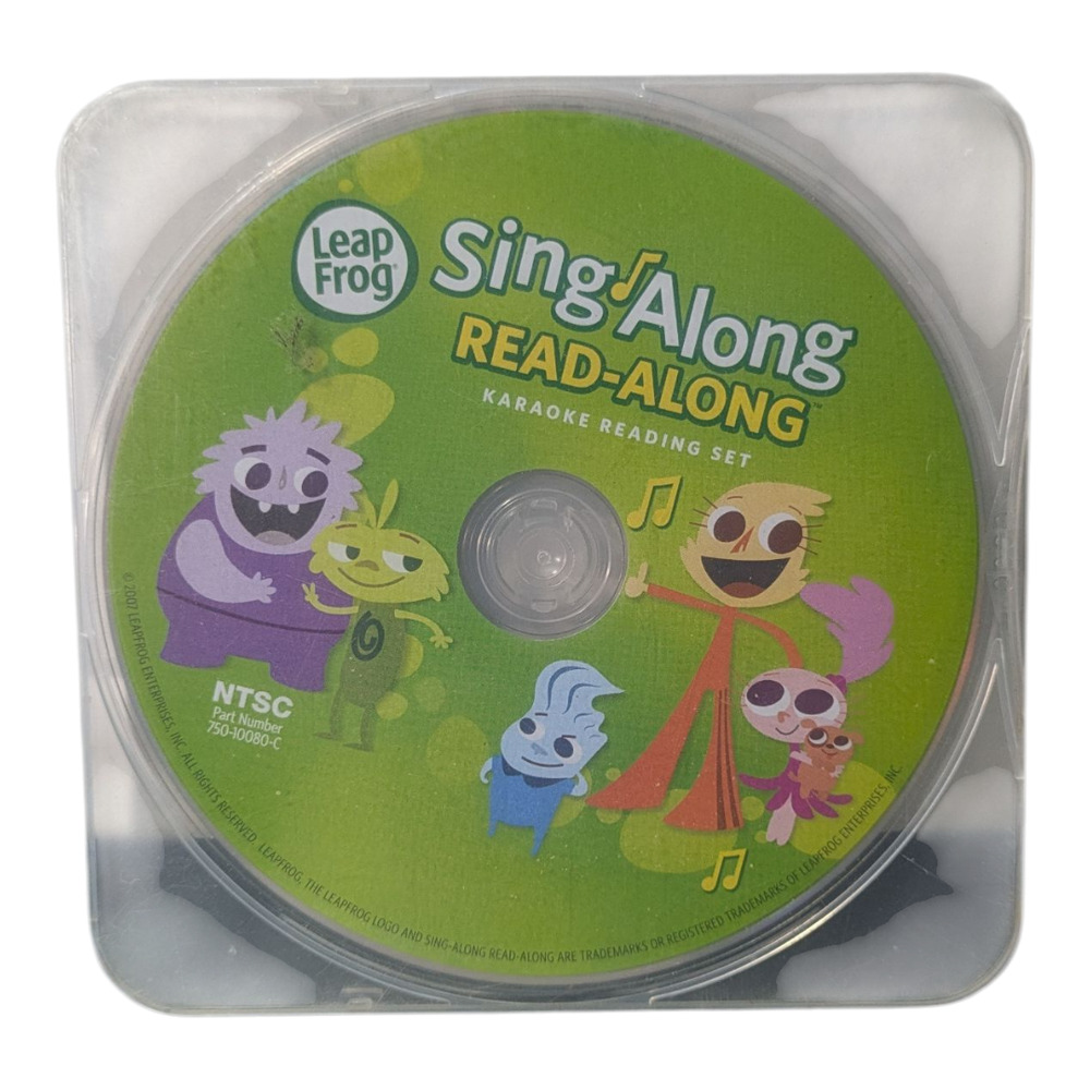 Leap Frog - Sing-Along Read-Along Karaoke Reading Set DVD-Preowned -minor scuffs